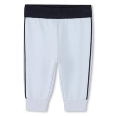 BOSS Baby Boys Blue Cardigan Trousers T-Shirt Set