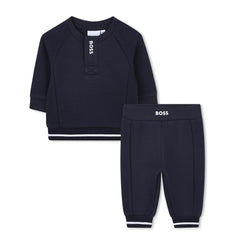 BOSS Baby Boys Jogging Suit Navy