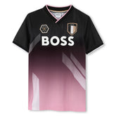 BOSS KIDS Football T-Shirt Black