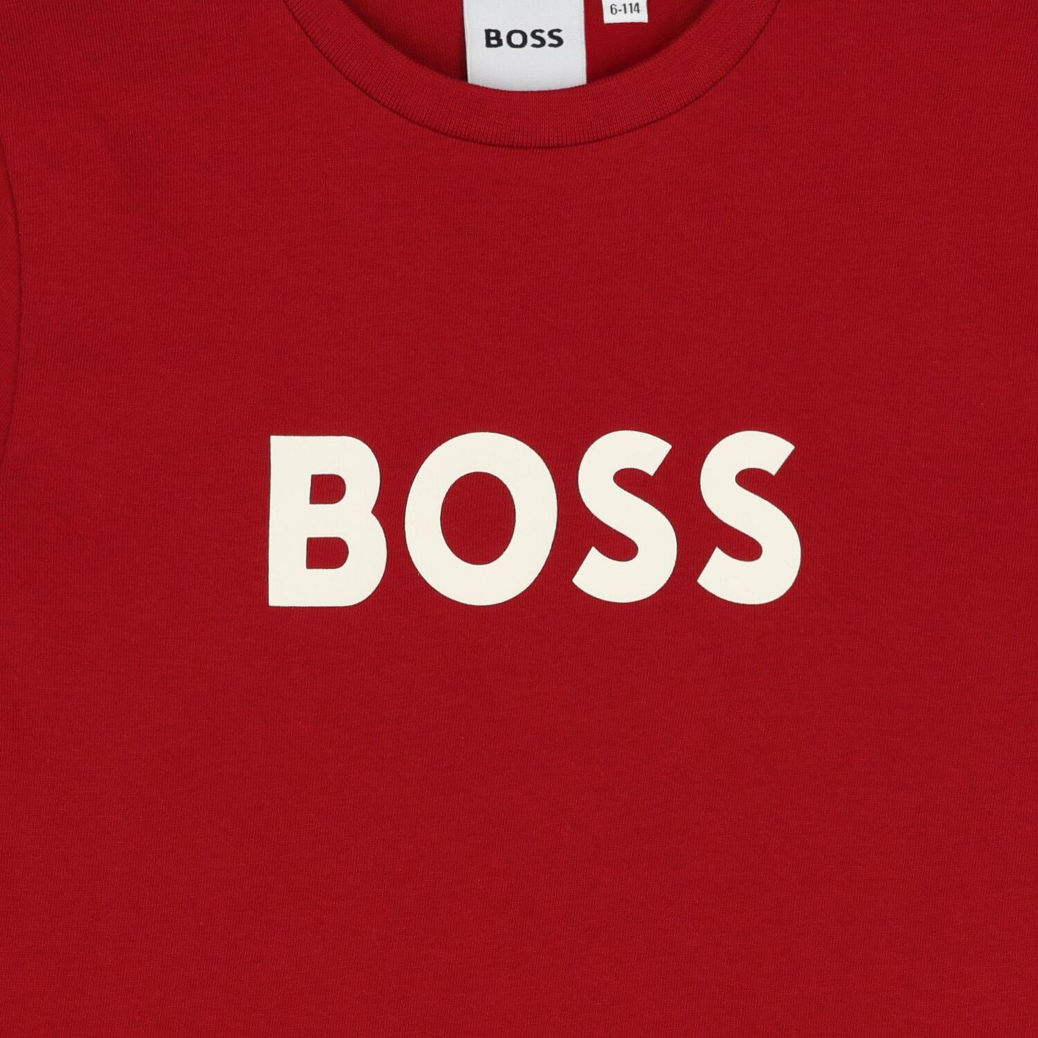 BOSS KIDS Short Sleeve T-Shirt Red BOSS KIDS Short Sleeve T-Shirt Red