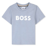 BOSS Baby Boys Short Sleeve T-Shirt Pale Blue
