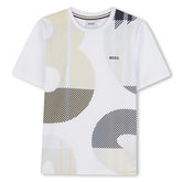 BOSS KIDS Short Sleeve AOP T-Shirt