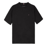 TOMMY HILFIGER Essential short sleeved t-shirt with embroidered Logo. Regular fit. KB0KB08575 BDS