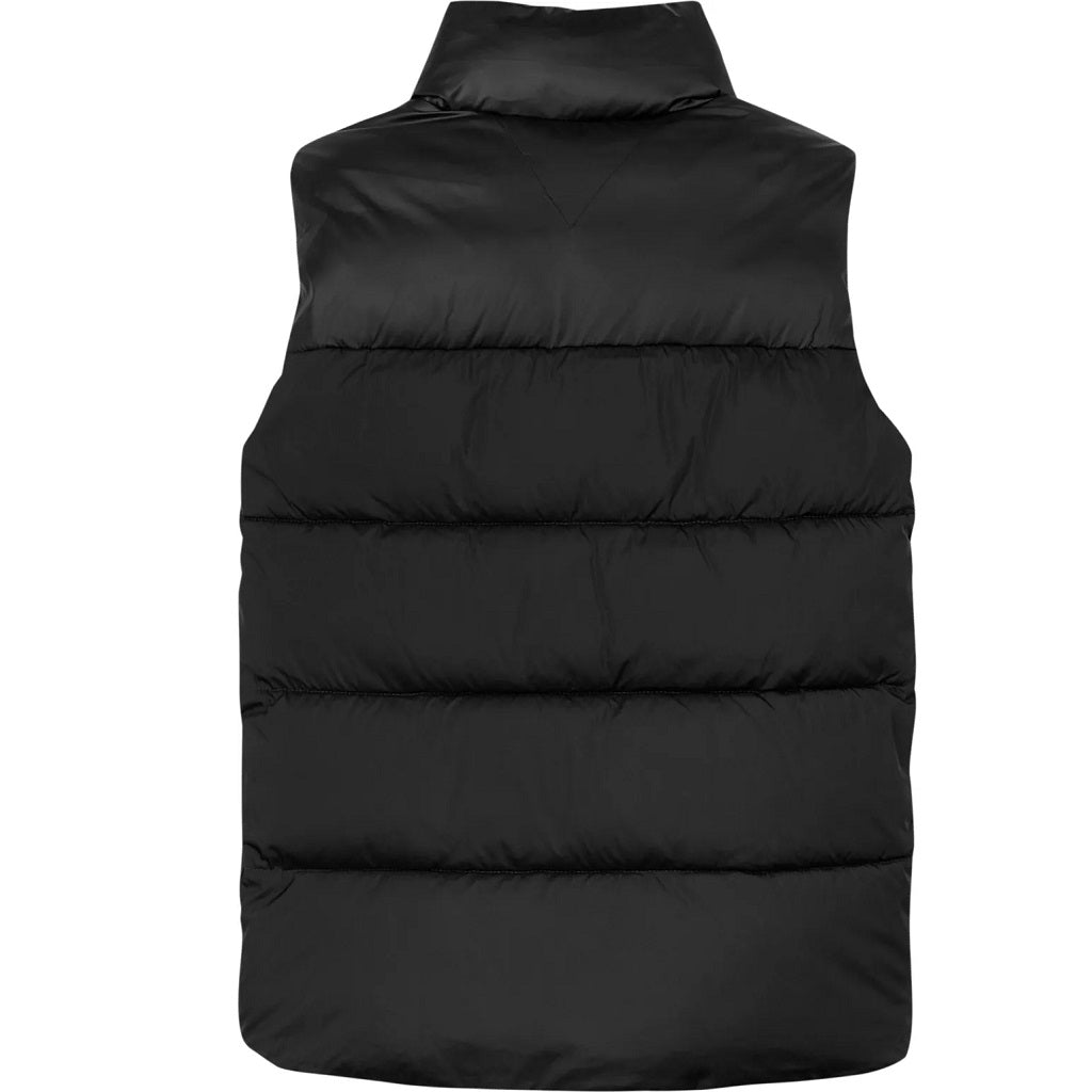 HILFIGER Contrast Padded Vest Black HILFIGER Contrast Padded Vest Black