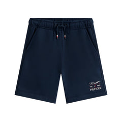 Tommy Hilfiger Logo Graphic Sweat Shorts Navy