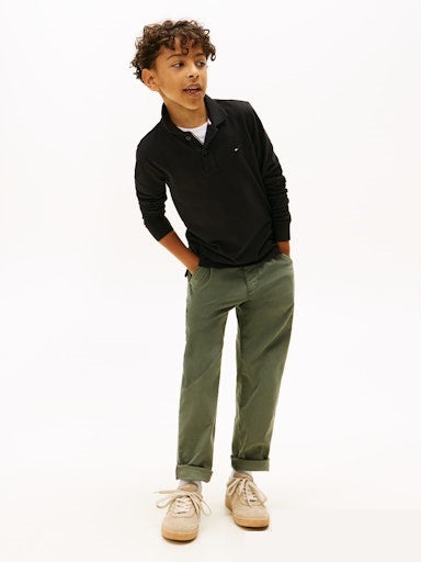 TOMMY HILFIGER Reg Long Sleeve Polo TOMMY HILFIGER Reg Long Sleeve Polo