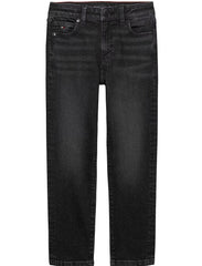 TOMMY HILFIGER Kids Modern Straight Washed Black Denims