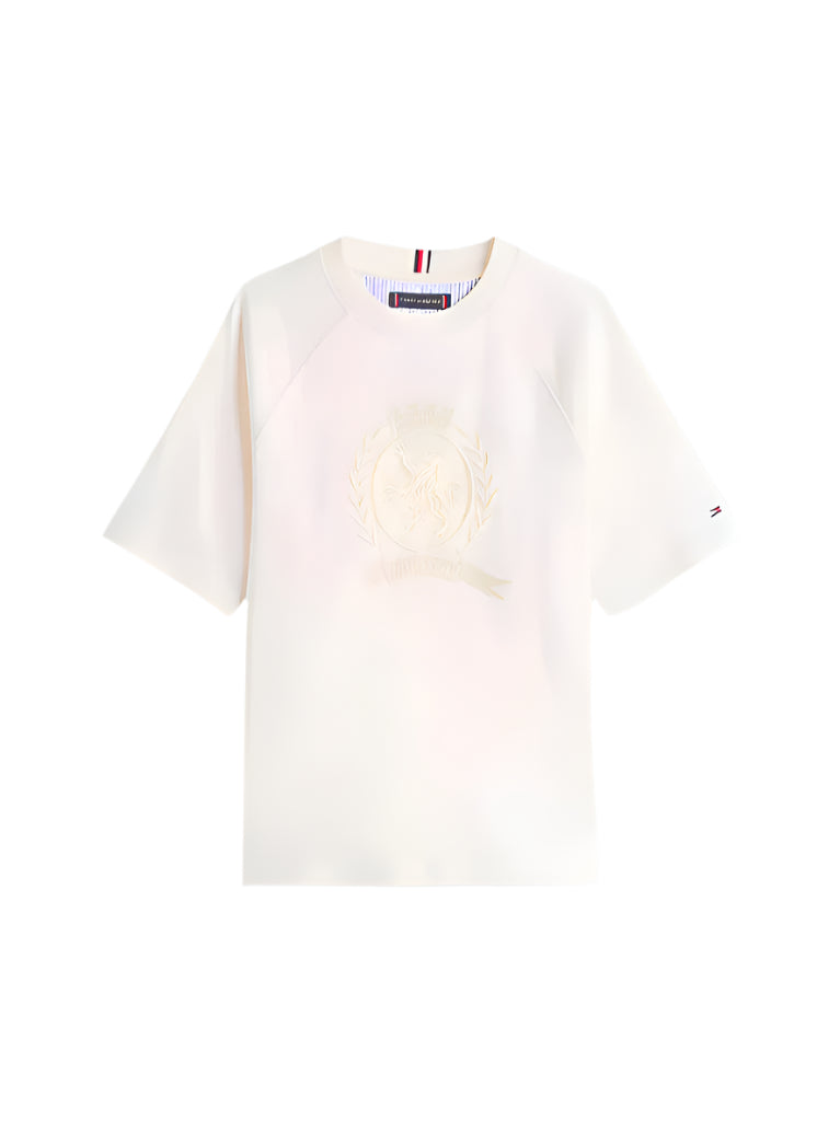 TOMMY HILFIGER Tonal Crest Graphic T-Shirt