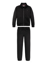 TOMMY HILFIGER Zipper and Joggers Set Black