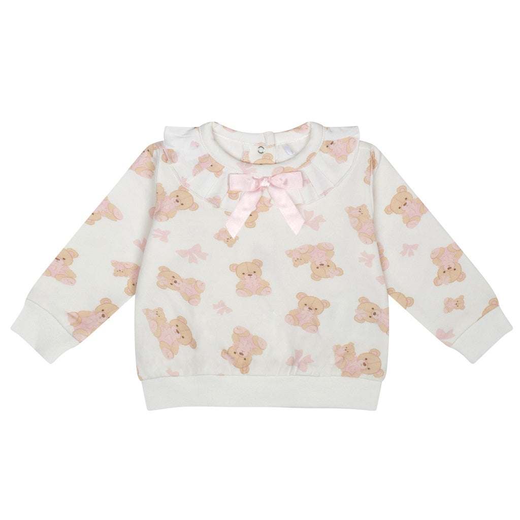 LITTLE A Giselle Bear Print Tracksuit LITTLE A Giselle Bear Print Tracksuit