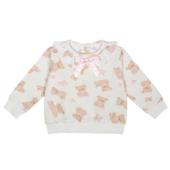 LITTLE A Giselle Bear Print Tracksuit