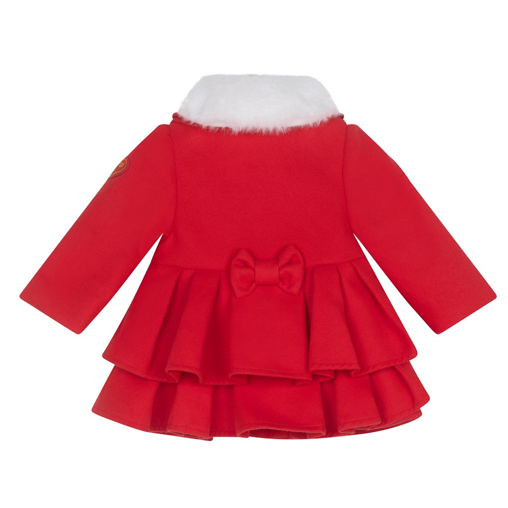 LITTLE A Harper Felt Coat Beret Set LITTLE A Harper Felt Coat Beret Set