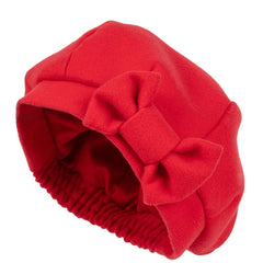 LITTLE A Harper Felt Coat Beret Set