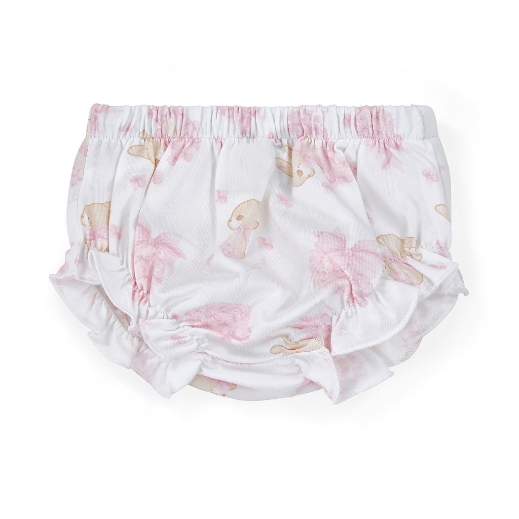 LITTLE A AMY Bunny Dress Knicker Set LITTLE A AMY Bunny Dress Knicker Set