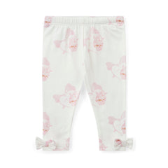LITTLE A JADE Cupcake Print Legging Set