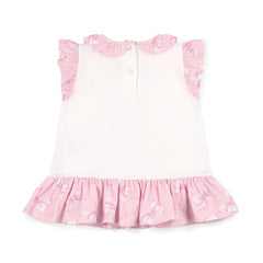 LITTLE A Bow Print Legging Set