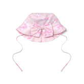 Little A Bow Print Sun Hat