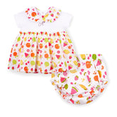 LITTLE A Fruit Print Dress
