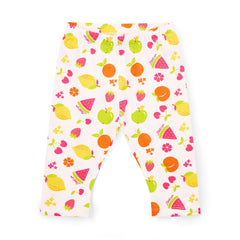 LITTLE A Fruit Print Legging Set
