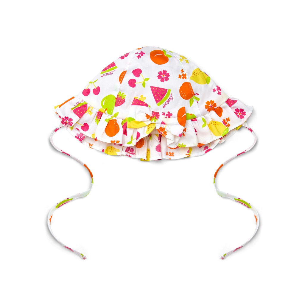Little A Fruit Print Sun Hat