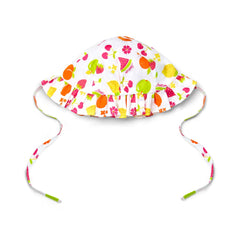 Little A Fruit Print Sun Hat