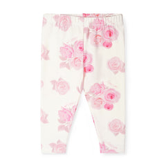 LITTLE A Daisy Rose Print Legginga Set