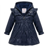 LELLI KELLY BTS Bonnie Rain Coat Navy