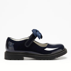 MISS LK Maisie Patent Shoes Navy
