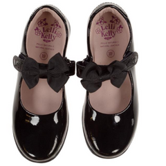 LELLI KELLY Daisy Black Patent Shoes G Fit