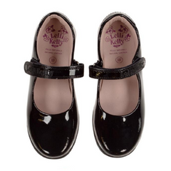 LELLI KELLY Daisy Black Patent Shoes G Fit