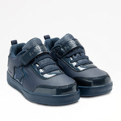 The ROSA LELLI KELLY Low Trainer in navy blue