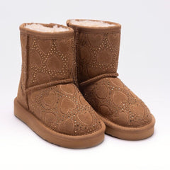 LELLI KELLY Clelia Tan Suede Boots