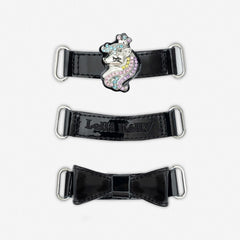 LELLI KELLY Bianca Unicorn Black Patent Shoes