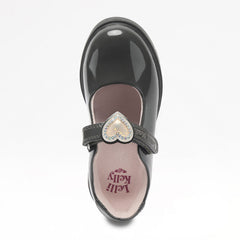 Smart Dark Grey LELLI KELLY BTS Sabrina School Shoes that work with any wardrobe. Gift Included