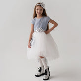 DAGA Blue Mirage Tulle Dress