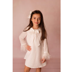 Daga Ceremony & Elegant A Line Dress Ivory