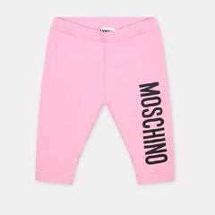 Baby Moschino Teddy Bear Logo Legging Set