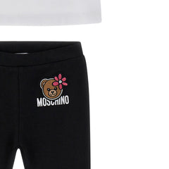 MOSCHINO Baby Girls T-Shirt Leggings Set