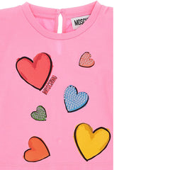 Baby Moschino Sequin Heart T-Shirt Legging Set