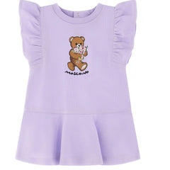 MOSCHINO Baby Girls Lilac Dress