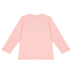 Baby Moschino Bear Logo T-Shirt Sugar Rose