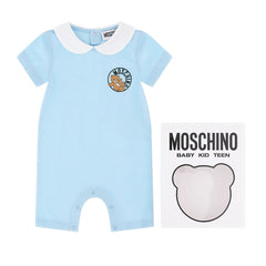 MOSCHINO Baby Romper with Gift Box