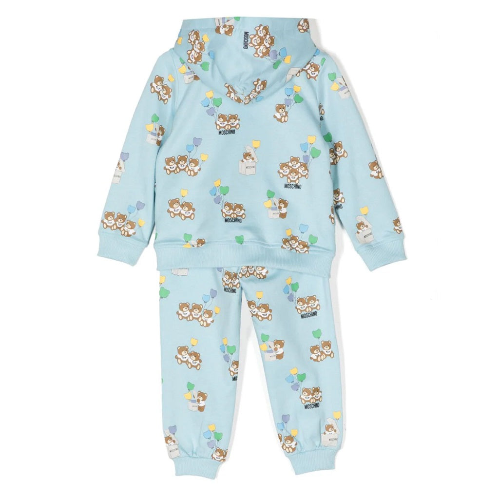 Moschino baby sales blue tracksuit