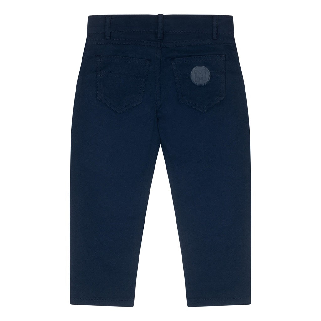 MITCH & SON Navy Twill Trousers MITCH & SON Navy Twill Trousers
