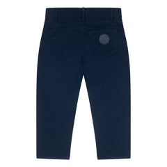 MITCH & SON Navy Twill Trousers