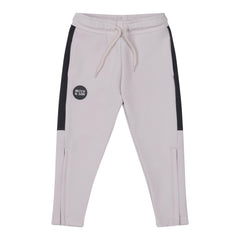MITCH & SON Boys Poly Zipper Tracksuit Stone Grey