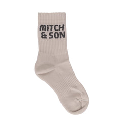 MITCH & SON Connor 2 Pack Socks Stone GreY