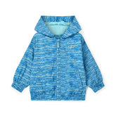 MITCH & SON Space Dye Jacket. Bright Blue