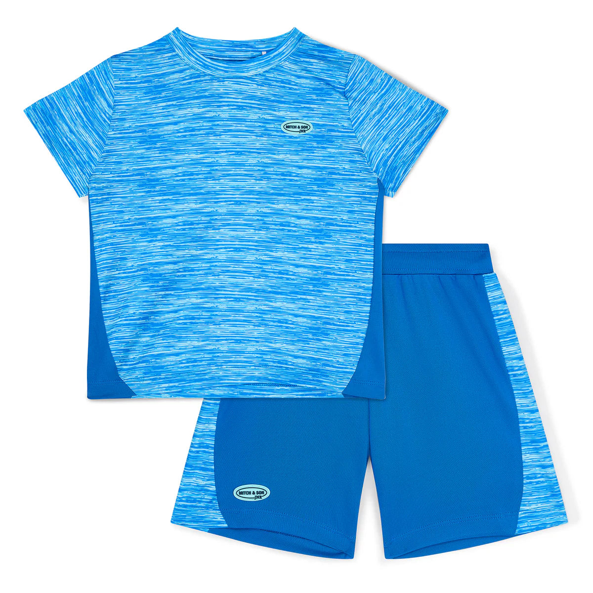MITCH & SON JNR HECTOR Space Dye Poly Short Set