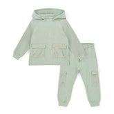 MITCH & SON Boys Hooded Tracksuit Icey Jade